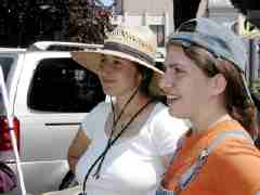 Miriam and Melissa, interns 2007