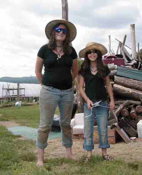 farmgirls in jeans